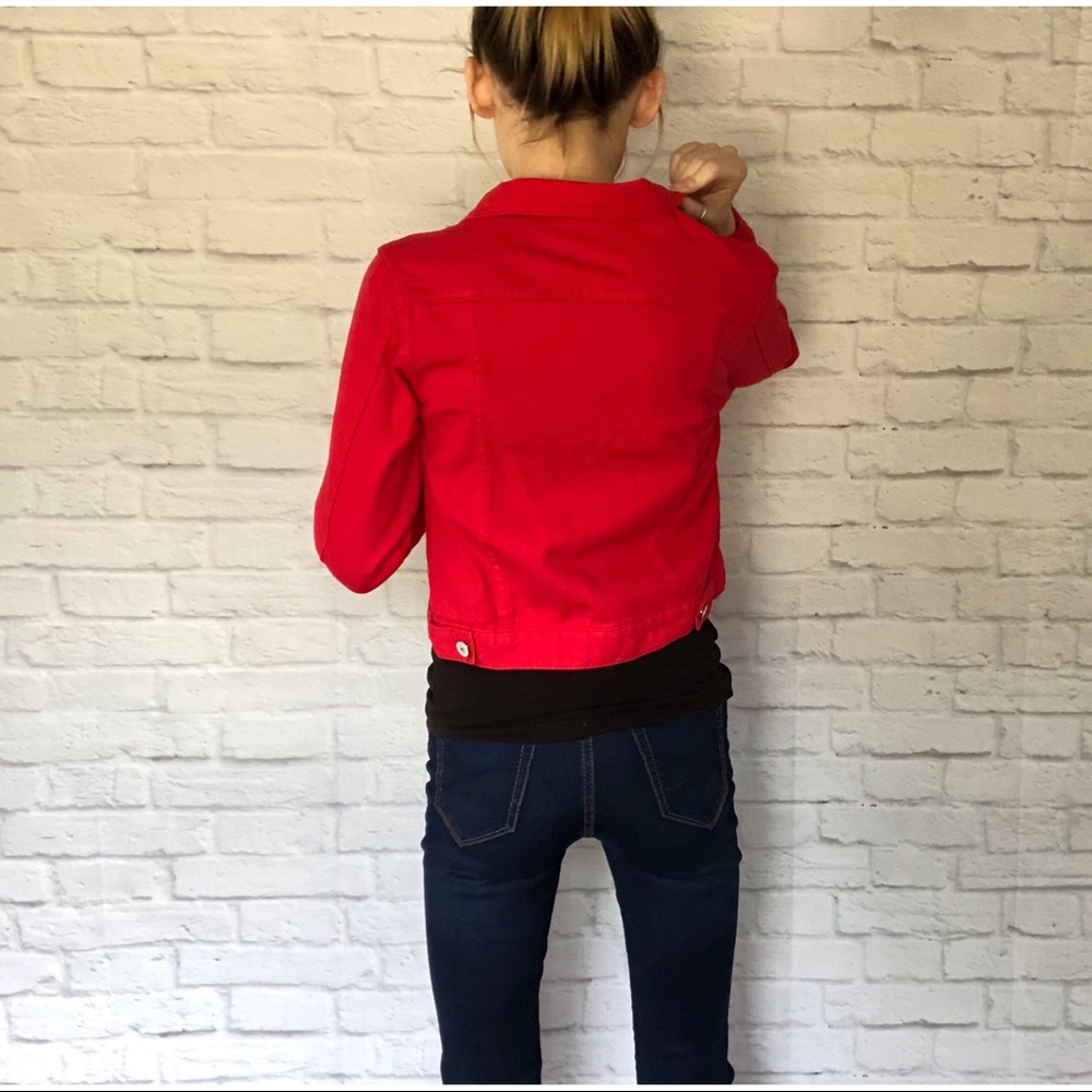 NWT ‘Candy Apple’ Denim Jacket - Picture 4 of 8